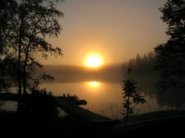 Sommardag vid vattnet